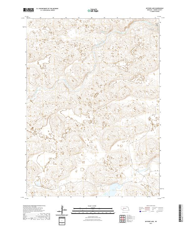 Jefford Lake, NE — USGS 7.5-minute topo (2021)