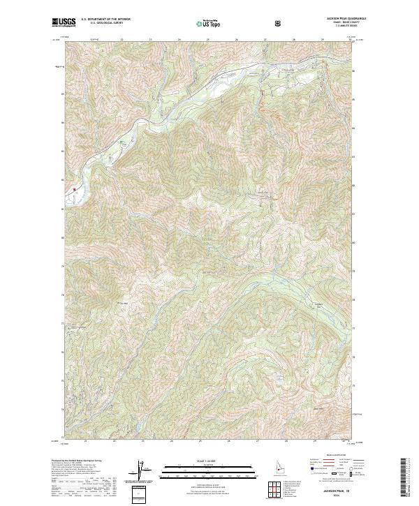 Jackson Peak, ID — USGS 7.5-minute topo (2024)