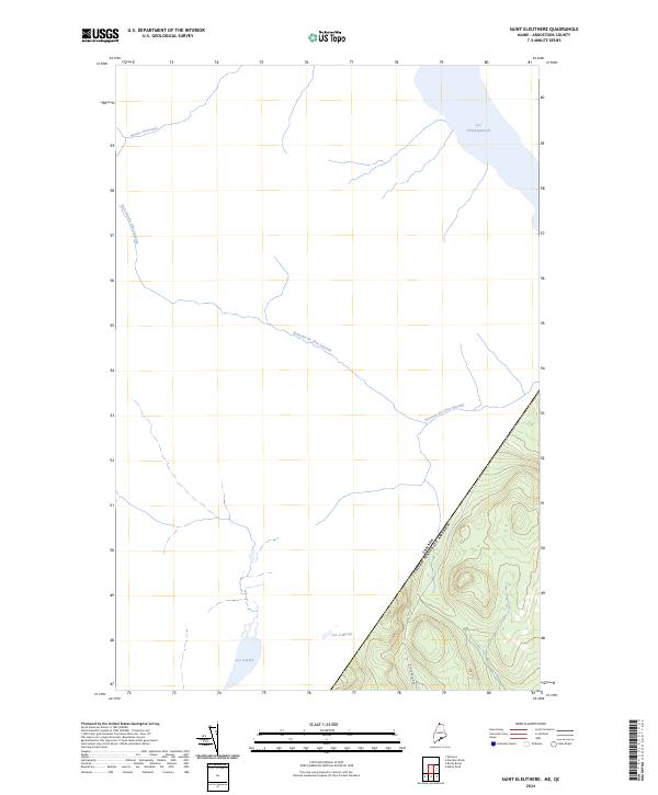 Saint Eleuthere, ME-QC — USGS 7.5-minute topo (2024)