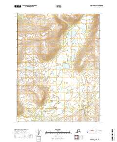 Chandalar B-2 NE, AK — USGS 7.5-minute topo (2017)