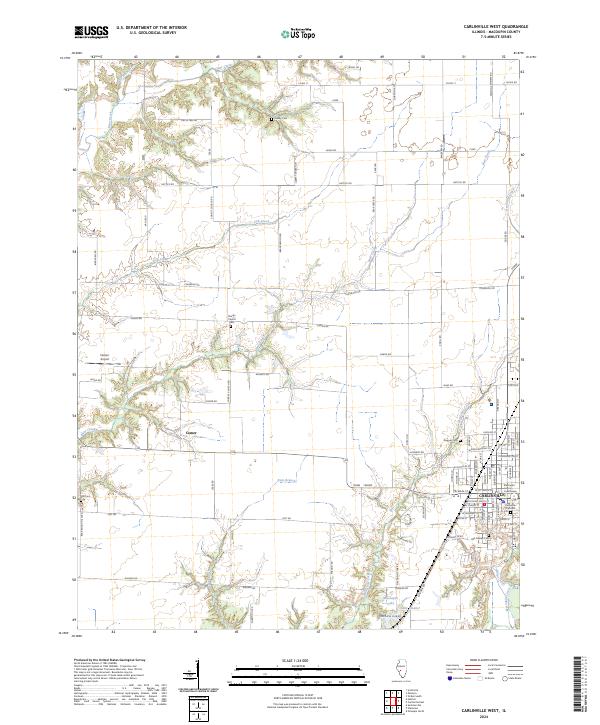 Carlinville West, IL — USGS 7.5-minute topo (2024)