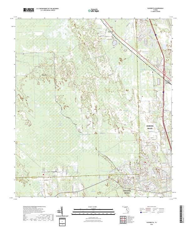 Favoretta, FL — USGS 7.5-minute topo (2024)