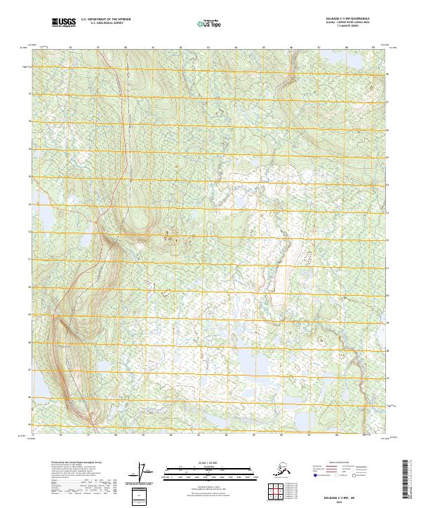 Gulkana C-3 NW, AK — USGS 7.5-minute topo (2023)