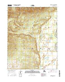 Bettles D-4 SW, AK — USGS 7.5-minute topo (2016)