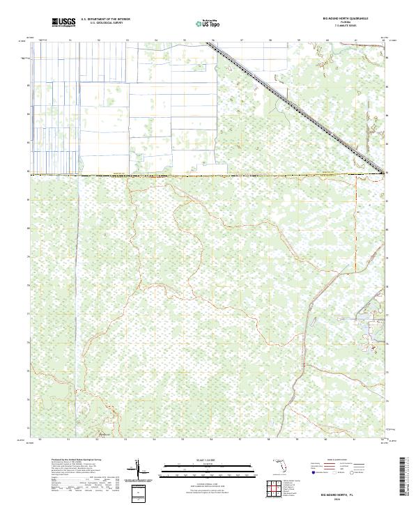 Big Mound North, FL — USGS 7.5-minute topo (2024)