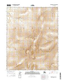 Bendeleben D-6 NE, AK — USGS 7.5-minute topo (2014)