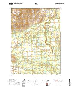 Lake Clark B-6 SW, AK — USGS 7.5-minute topo (2019)