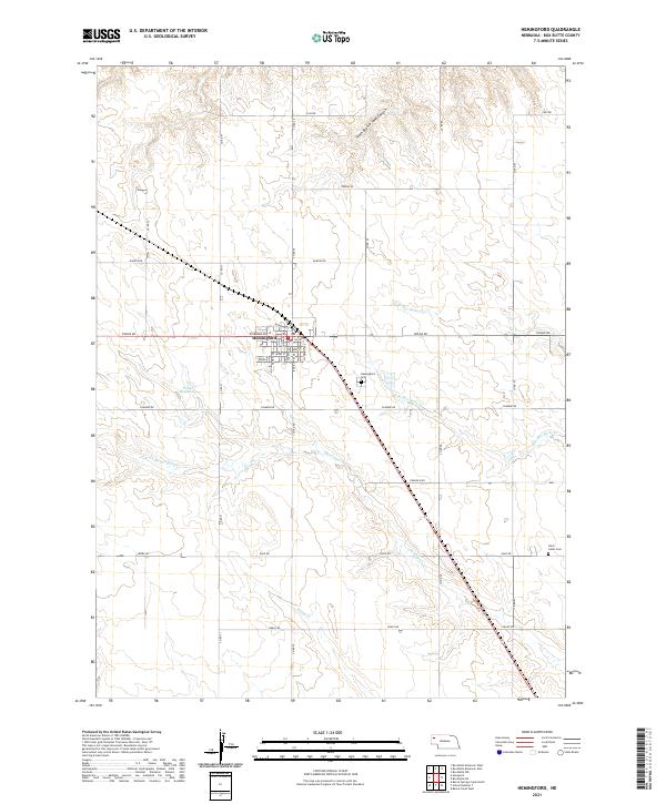 Hemingford, NE — USGS 7.5-minute topo (2021)