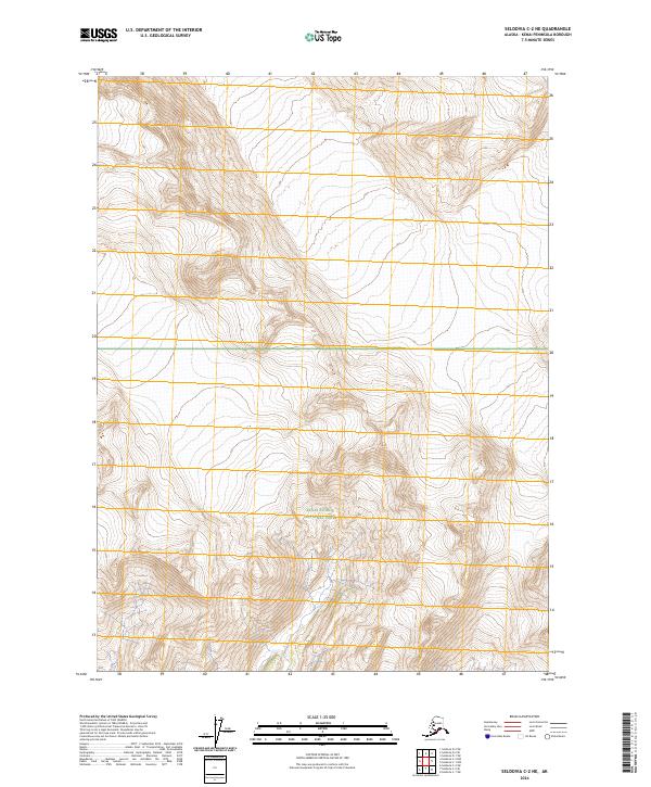 Seldovia C-2 NE, AK — USGS 7.5-minute topo (2024)