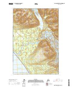 Mount Fairweather D-6 NW, AK — USGS 7.5-minute topo (2017)