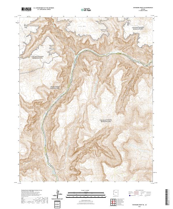 Whitmore Point SE, AZ — USGS 7.5-minute topo (2021)