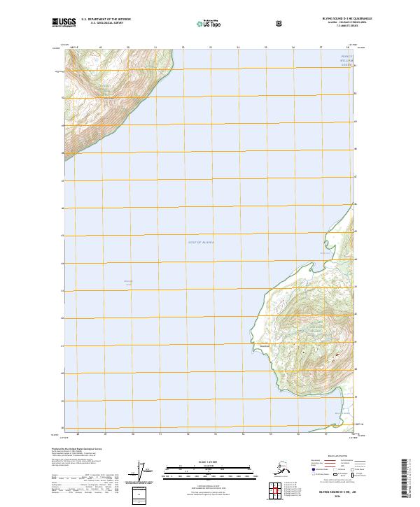 Blying Sound D-3 NE, AK — USGS 7.5-minute topo (2024)
