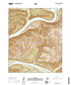 Livengood D-6 SW, AK — USGS 7.5-minute topo (2017)