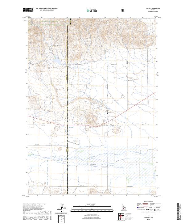 Hill City, ID — USGS 7.5-minute topo (2024)