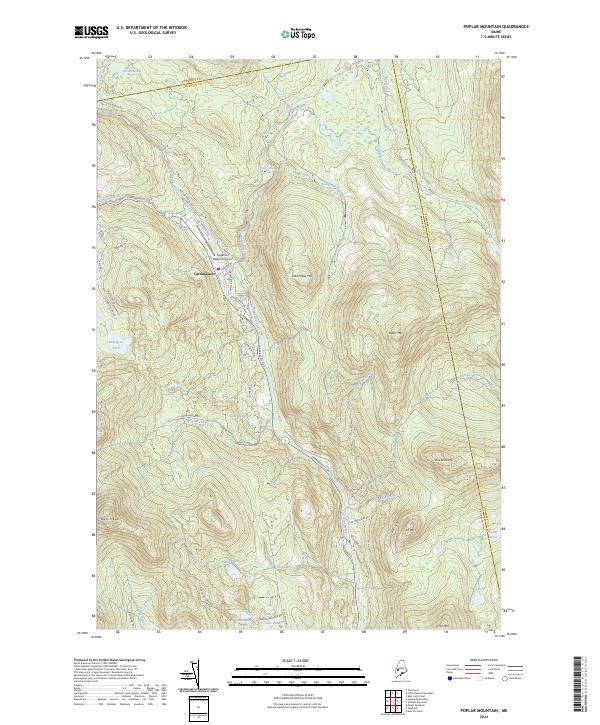 Poplar Mountain, ME — USGS 7.5-minute topo (2024)