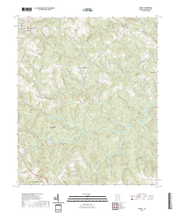 Tignall, GA — USGS 7.5-minute topo (2024)