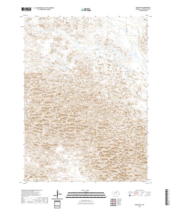 Gables NW, NE — USGS 7.5-minute topo (2021)
