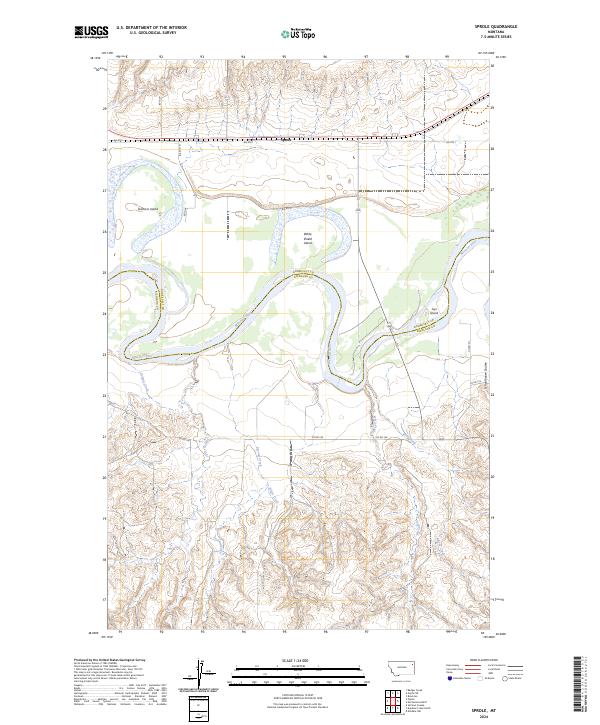 Sprole, MT — USGS 7.5-minute topo (2024)