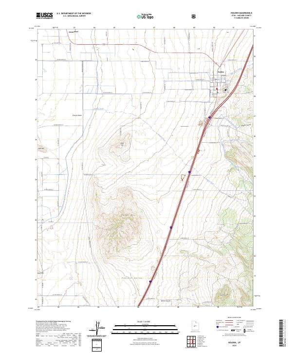 Holden, UT — USGS 7.5-minute topo (2023)