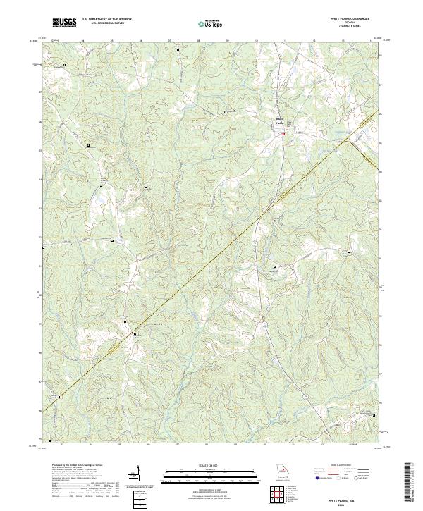 White Plains, GA — USGS 7.5-minute topo (2024)