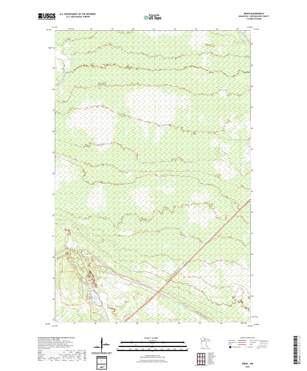 Ridge, MN — USGS 7.5-minute topo (2022)