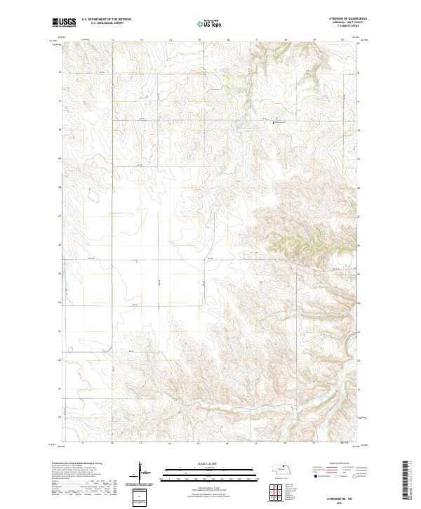 Atkinson NE, NE — USGS 7.5-minute topo (2021)