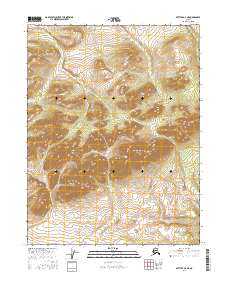Bettles D-3 NE, AK — USGS 7.5-minute topo (2016)