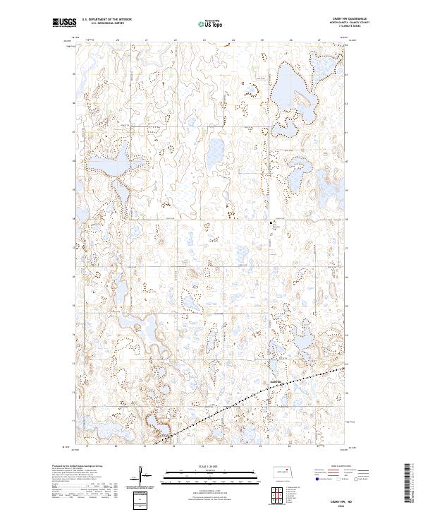 Crary NW, ND — USGS 7.5-minute topo (2024)