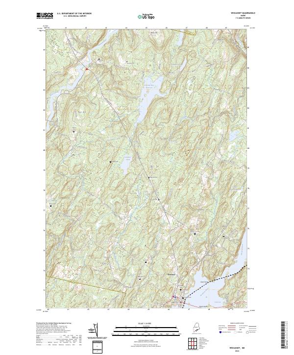 Wiscasset, ME — USGS 7.5-minute topo (2024)