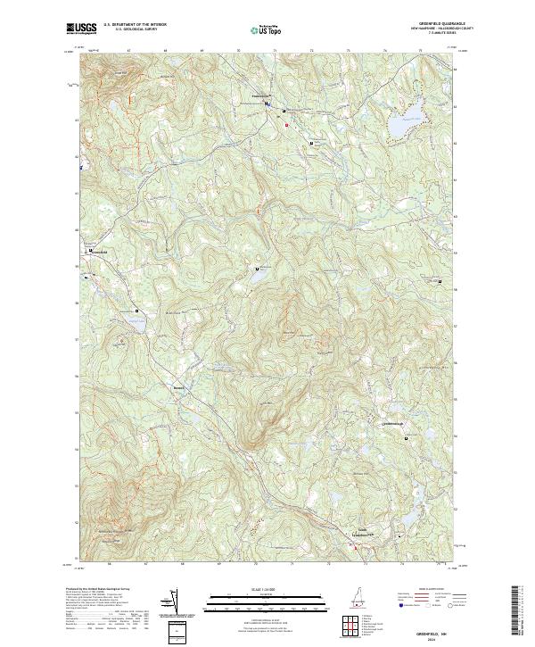 Greenfield, NH — USGS 7.5-minute topo (2024)