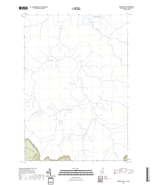 Prospect Hill, NH-QC — USGS 7.5-minute topo (2024)