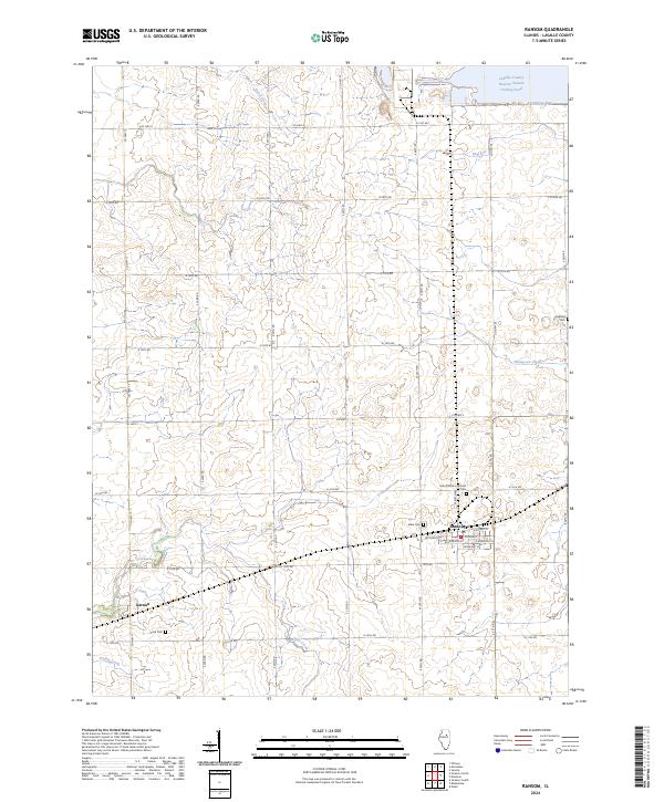 Ransom, IL — USGS 7.5-minute topo (2024)