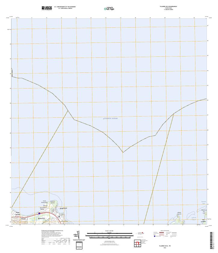 Fajardo OE N, PR — USGS 7.5-minute topo (2024)
