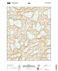 Teshekpuk A-2 SW, AK — USGS 7.5-minute topo (2020)