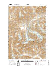 Tyonek D-7 SW, AK — USGS 7.5-minute topo (2016)