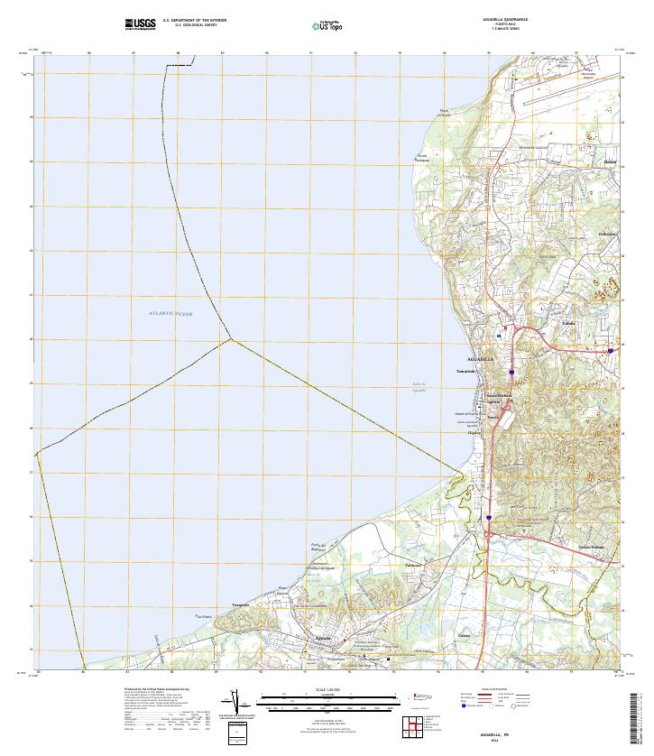 Aguadilla, PR — USGS 7.5-minute topo (2024)