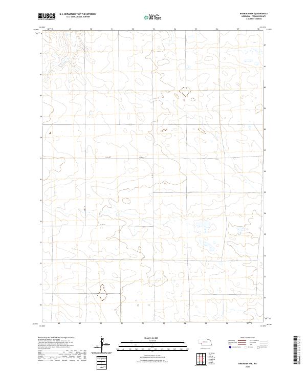 Brandon NW, NE — USGS 7.5-minute topo (2021)