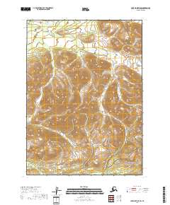 Lake Clark B-5 SW, AK — USGS 7.5-minute topo (2018)