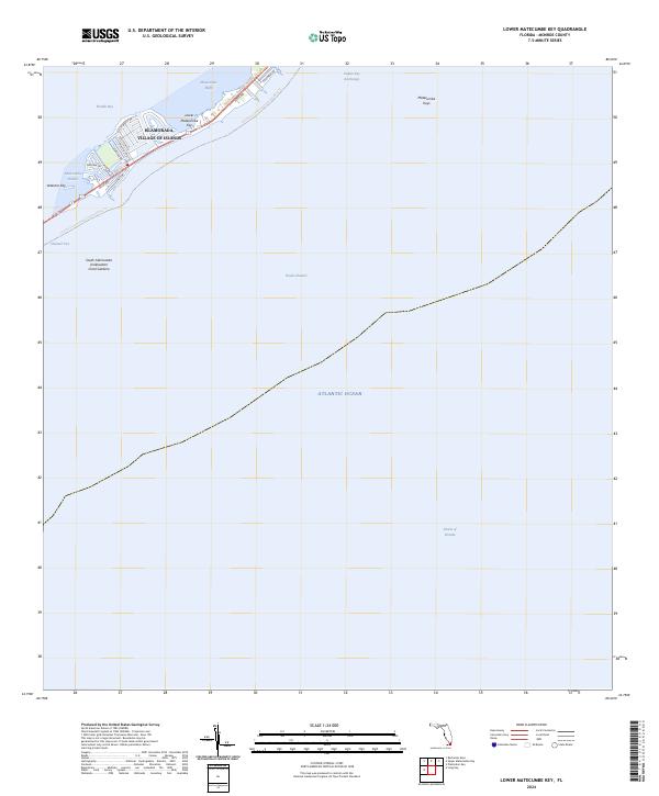 Lower Matecumbe Key, FL — USGS 7.5-minute topo (2024)