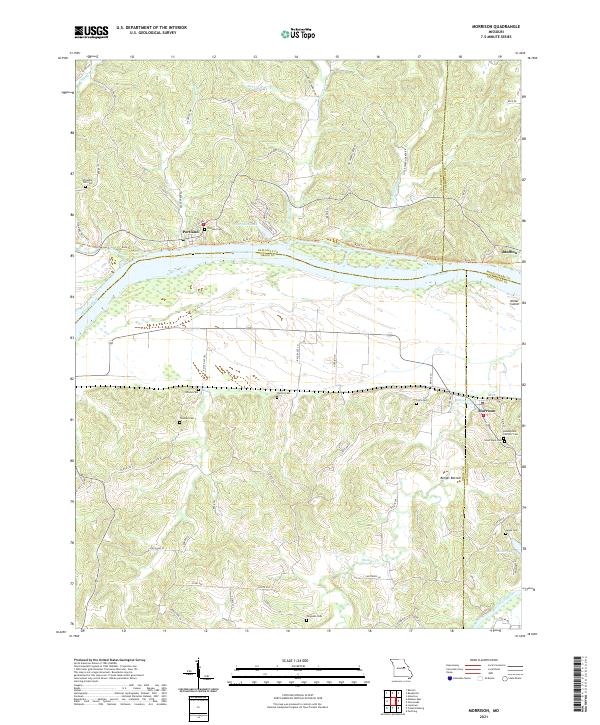 Morrison, MO — USGS 7.5-minute topo (2021)