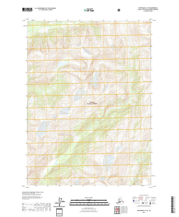 Ketchikan C-2 SE, AK — USGS 7.5-minute topo (2021)