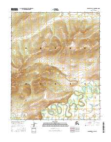 Melozitna C-3 SE, AK — USGS 7.5-minute topo (2016)