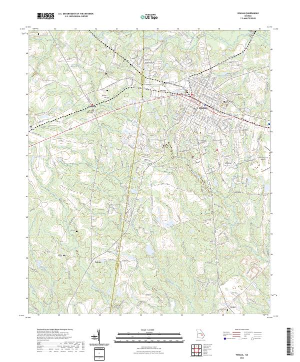 Vidalia, GA — USGS 7.5-minute topo (2024)