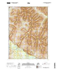 Taylor Mountains B-5 SE, AK — USGS 7.5-minute topo (2019)