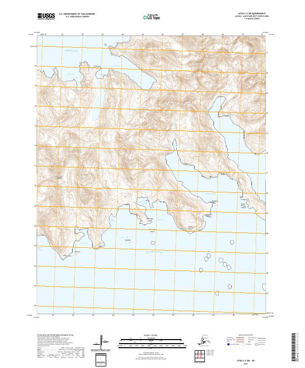 Atka C-2 SW, AK — USGS 7.5-minute topo (2021)