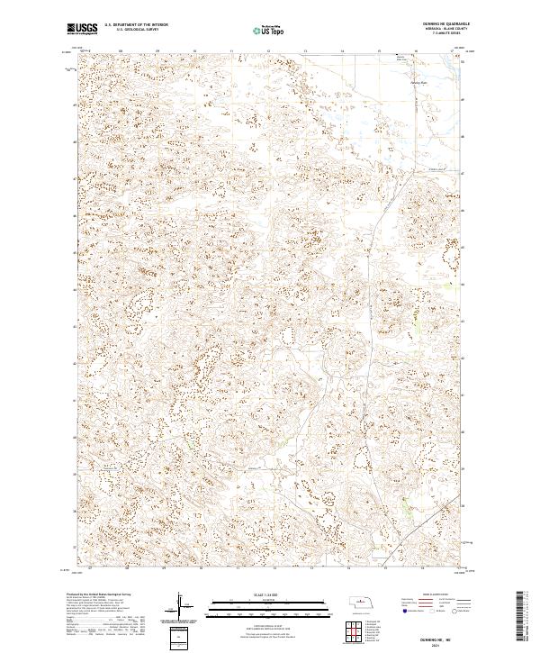 Dunning NE, NE — USGS 7.5-minute topo (2021)