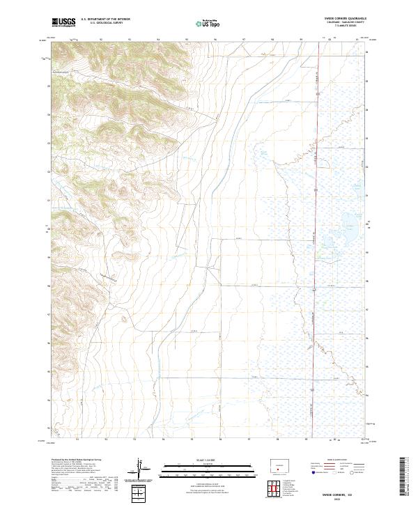 Swede Corners, CO — USGS 7.5-minute topo (2022)