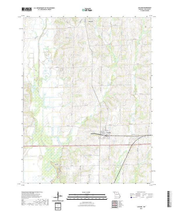 Laclede, MO — USGS 7.5-minute topo (2021)
