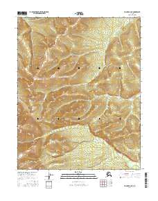 Hughes A-2 NE, AK — USGS 7.5-minute topo (2016)