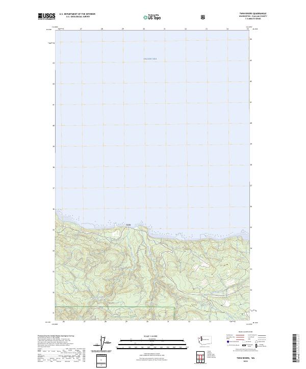 Twin Rivers, WA — USGS 7.5-minute topo (2023)